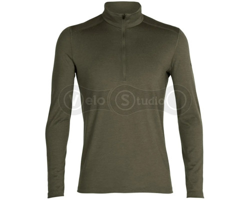 Термофутболка з довгим рукавом ICEBREAKER 200 Oasis LS Half Zip MEN LODEN XL