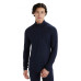 Термофутболка с длинным рукавом ICEBREAKER 200 Oasis LS Half Zip MEN MIDNIGHT M