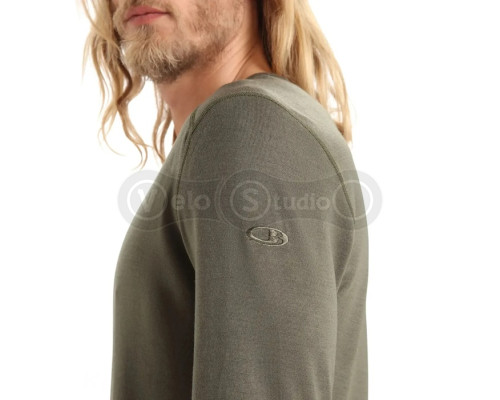 Термофутболка із довгим рукавом ICEBREAKER 260 Tech LS Crewe MEN LODEN M
