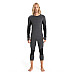 Термофутболка с длинным рукавом ICEBREAKER 260 Zone LS Crewe MEN JET HTHR/BLACK M