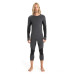 Термофутболка с длинным рукавом ICEBREAKER 260 Zone LS Crewe MEN JET HTHR/BLACK XL