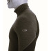 Термофутболка з довгим рукавом ICEBREAKER 260 Zone LS Half Zip MEN LODEN/BLACK XL