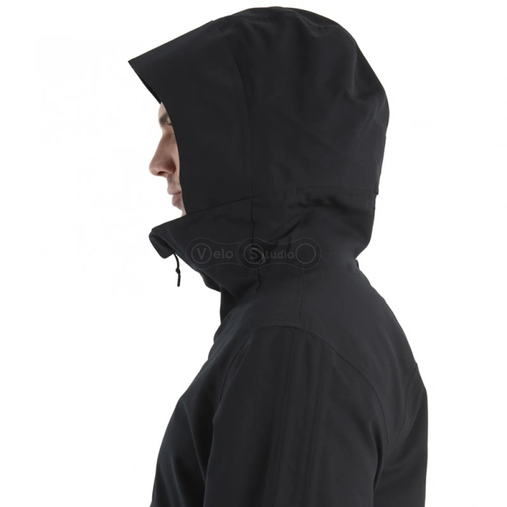 Куртка ICEBREAKER M Mer Shell+ Peak Hooded Jacket BLACK L