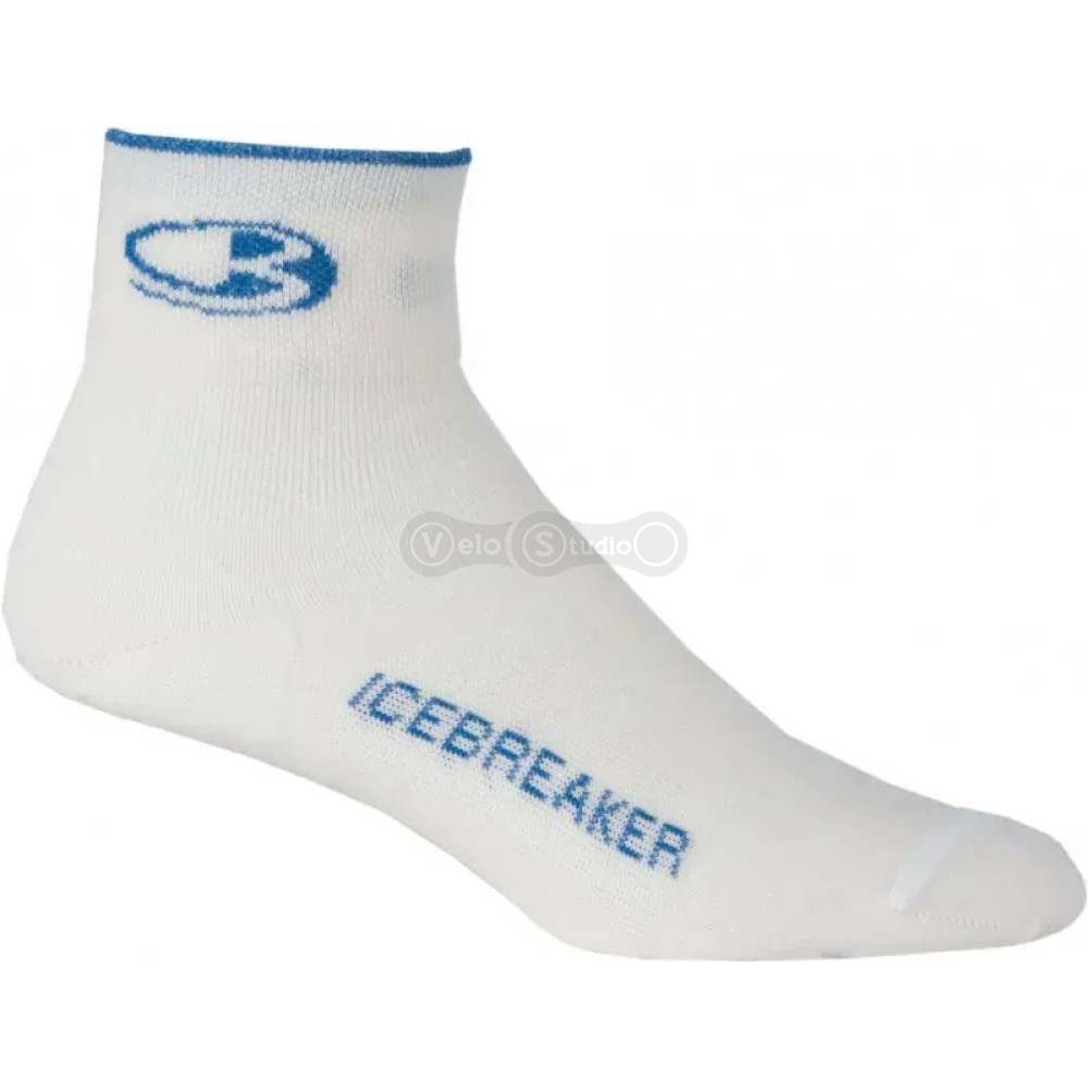 Носки ICEBREAKER Bike UL Mini WMN white/neptune M