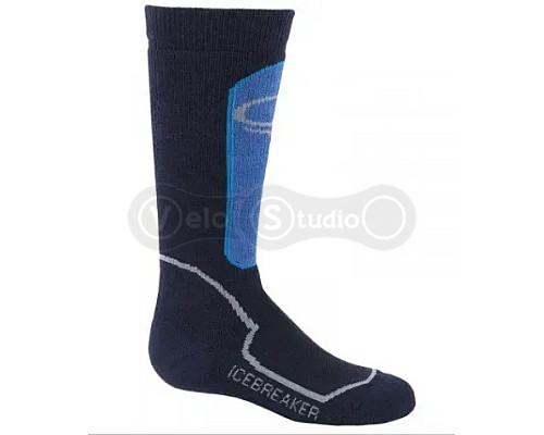 Дитячі шкарпетки ICEBREAKER Kids Snow Medium OTC admiral/pelorus/twister M
