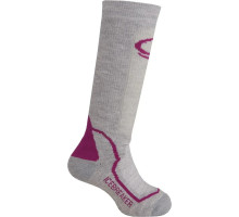 Дитячі шкарпетки ICEBREAKER Kids Snow Mid OTC BOY blizzard/cranberry L