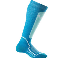 Дитячі шкарпетки ICEBREAKER Kids Snow Mid OTC GIRL cruise/teardrop/white L