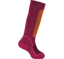 Детские носки ICEBREAKER Kids Snow Mid OTC ruby/cherub/mandarine M