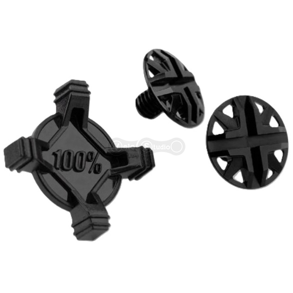 Гвинти для шолома Ride 100% STATUS Screw Kit [Black], One Size