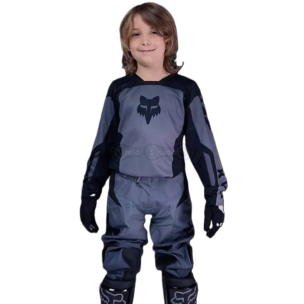 Детская джерси FOX 180 Youth Jersey - SHIELD [Black], YM