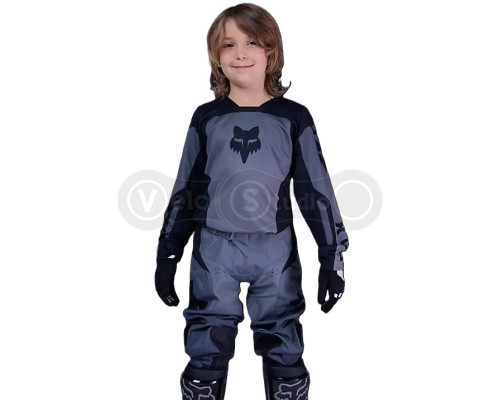 Дитячі джерсі FOX 180 Youth Jersey - SHIELD [Black], YS