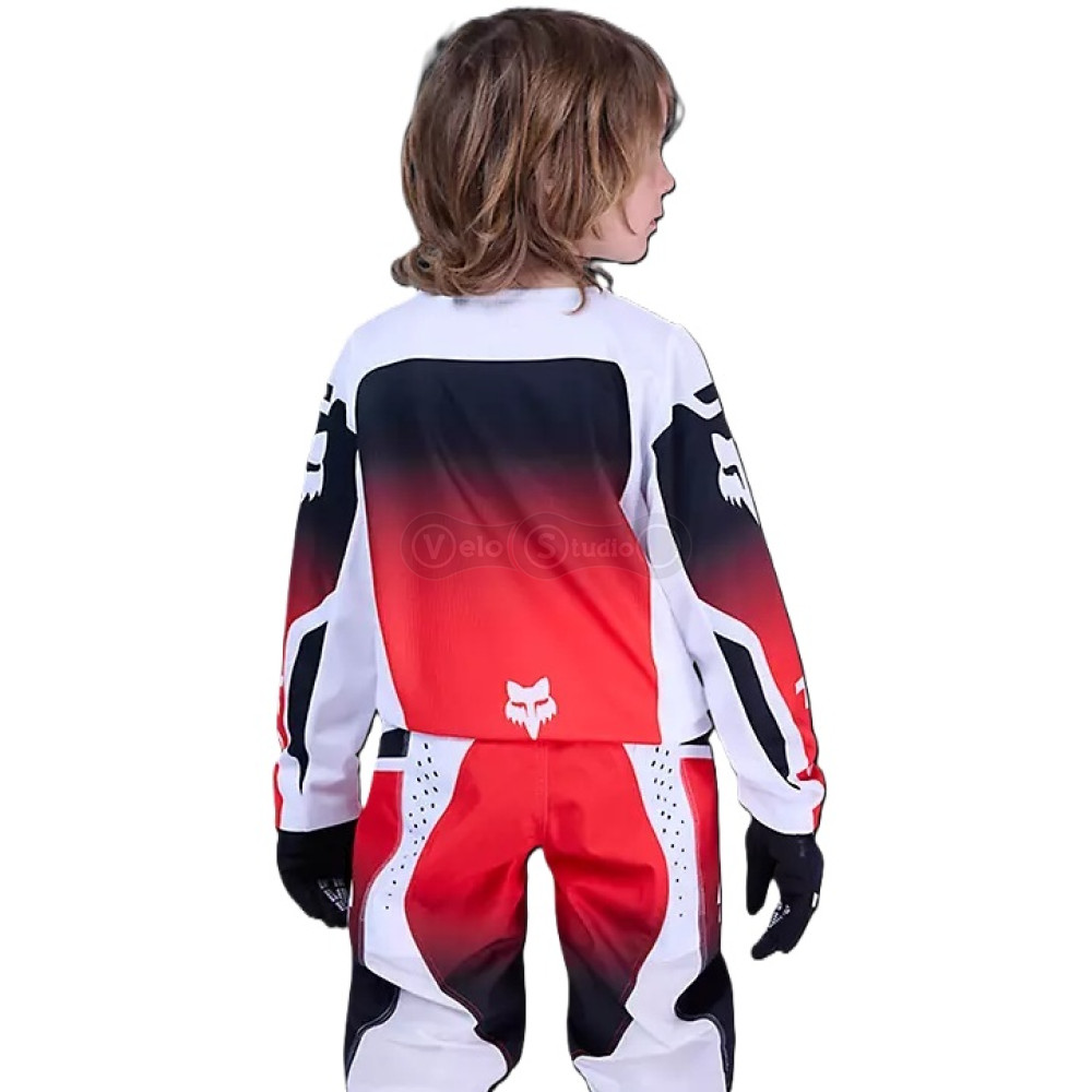 Детская джерси FOX 180 Youth Jersey - SHIELD [Flo Red], YL