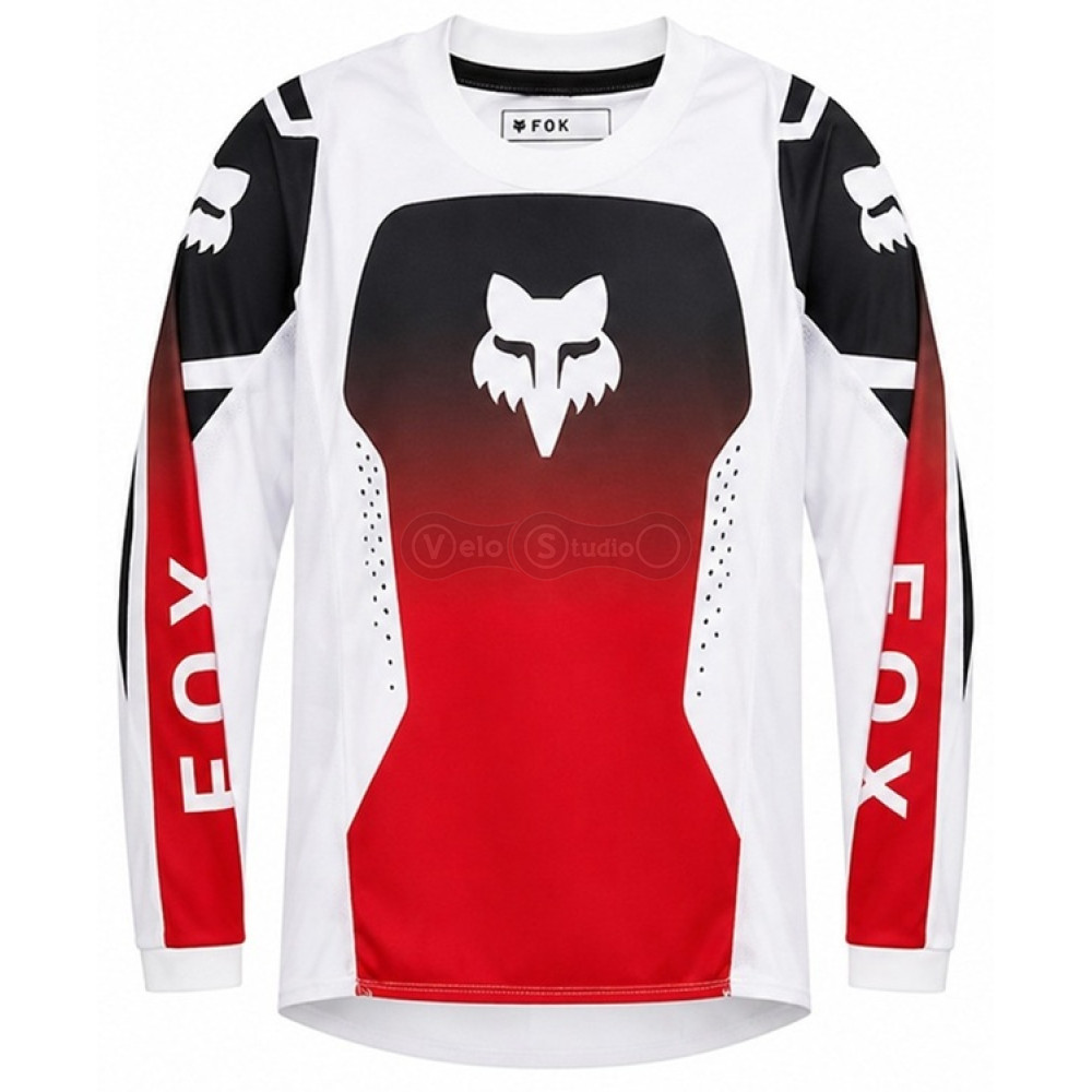 Детская джерси FOX 180 Kids Jersey - SHIELD [Flo Red], KS