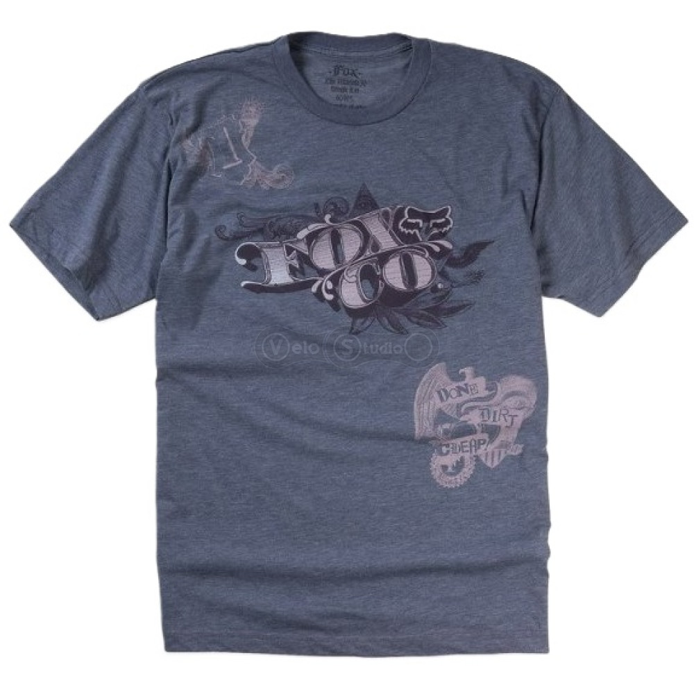 Футболка FOX HEATHERED Short Sleeve Tee - COUNTERFEIT [Purple], S