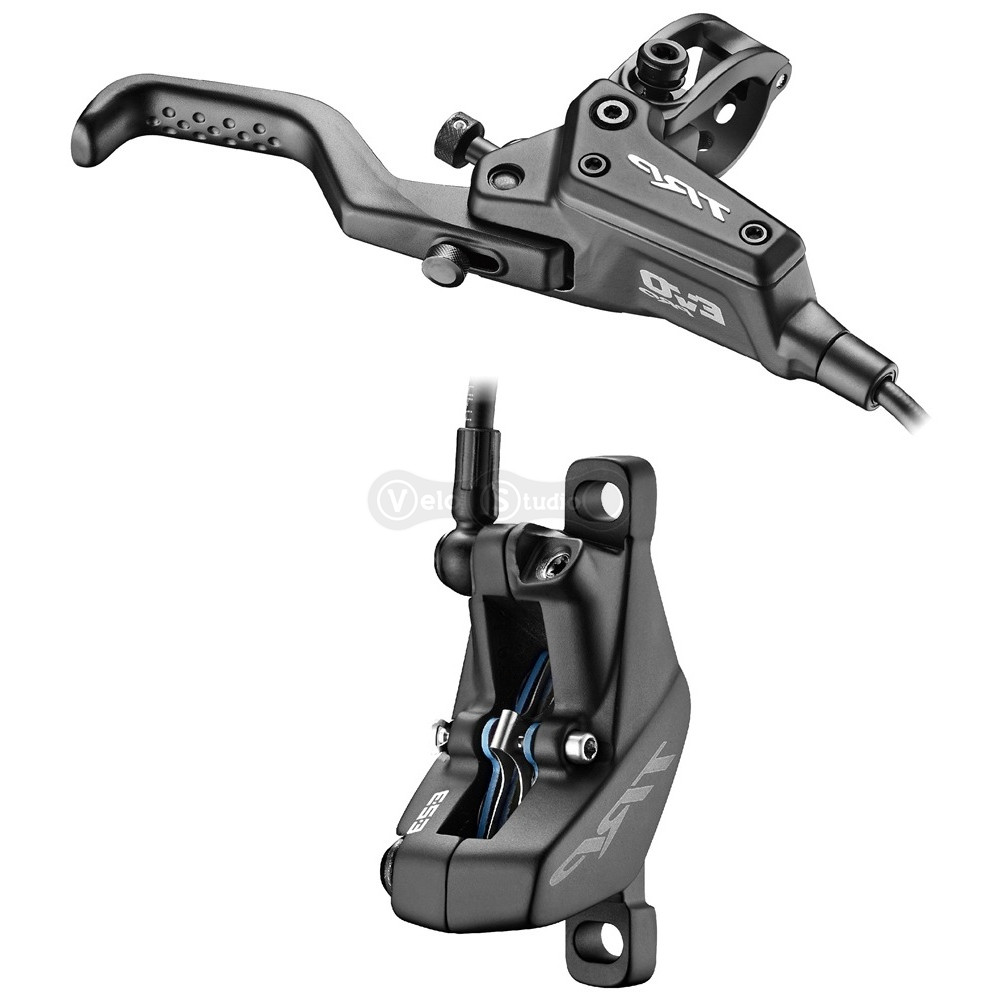 Заднє гідравлічне гальмо TRP DHR EVO PRO M9040 4 поршня, 1900мм, чорне