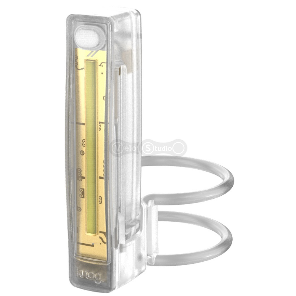 Мигалка передня Knog Plus Front 40 Lumens Translucent