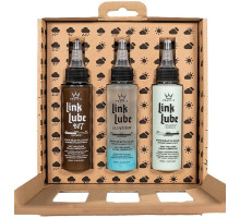 Набор смазок для цепи Peaty's LinkLube All Seasons Starter Pack, Dry / Wet / All-Weather, 3x 60ml