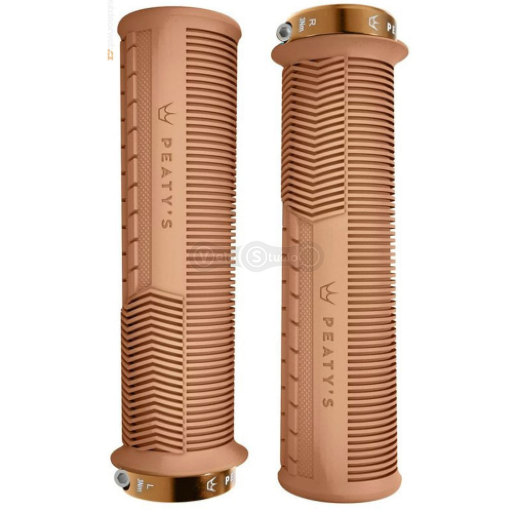 Грипсы Peaty's Monarch Grip, Thick 32>34mm, Mushroom Trail Comfort, Gum