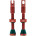 Ніпелі Peaty x Chris King Tubeless Valves, 42mm, Red - 2 шт