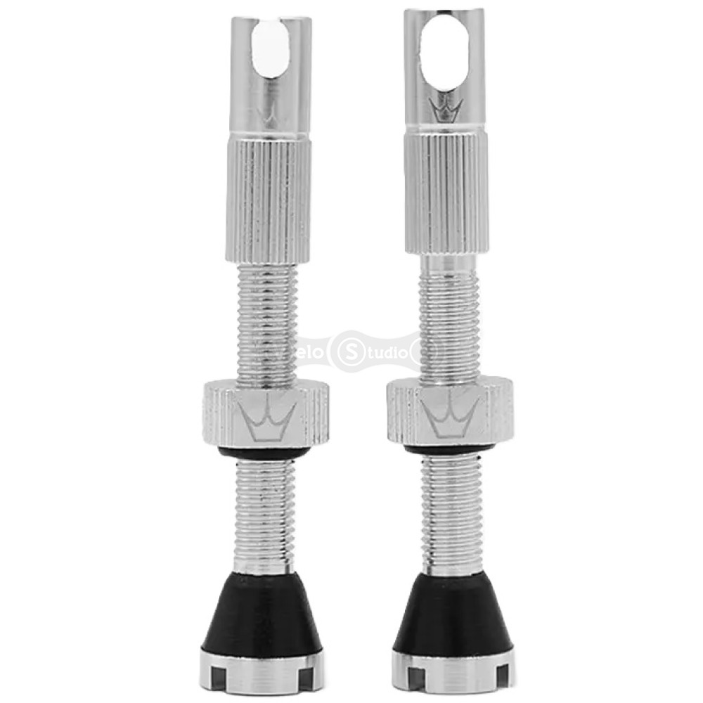 Ниппели Peaty's x Chris King Tubeless Valves, 42mm, Silver - 2 шт
