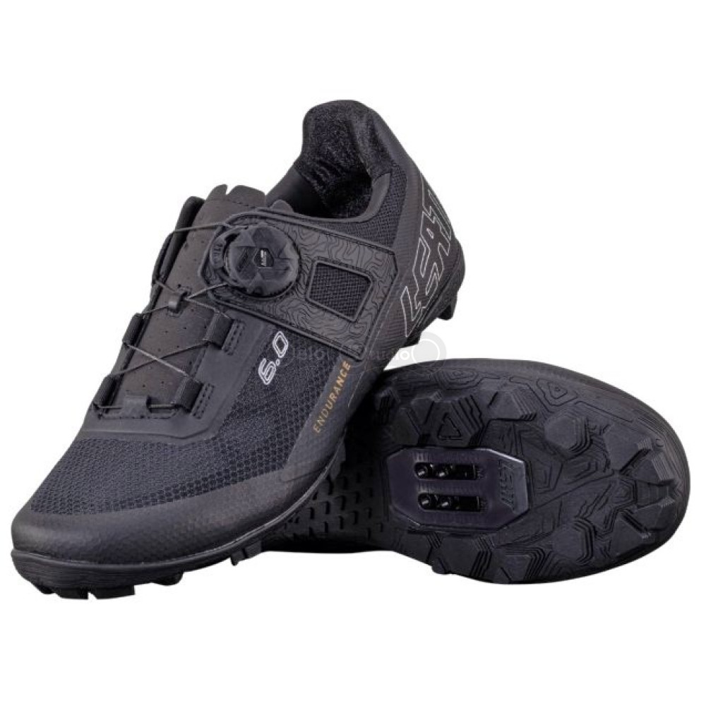 Вело взуття LEATT 6.0 ProClip Endurance Shoe [Black], US9.5