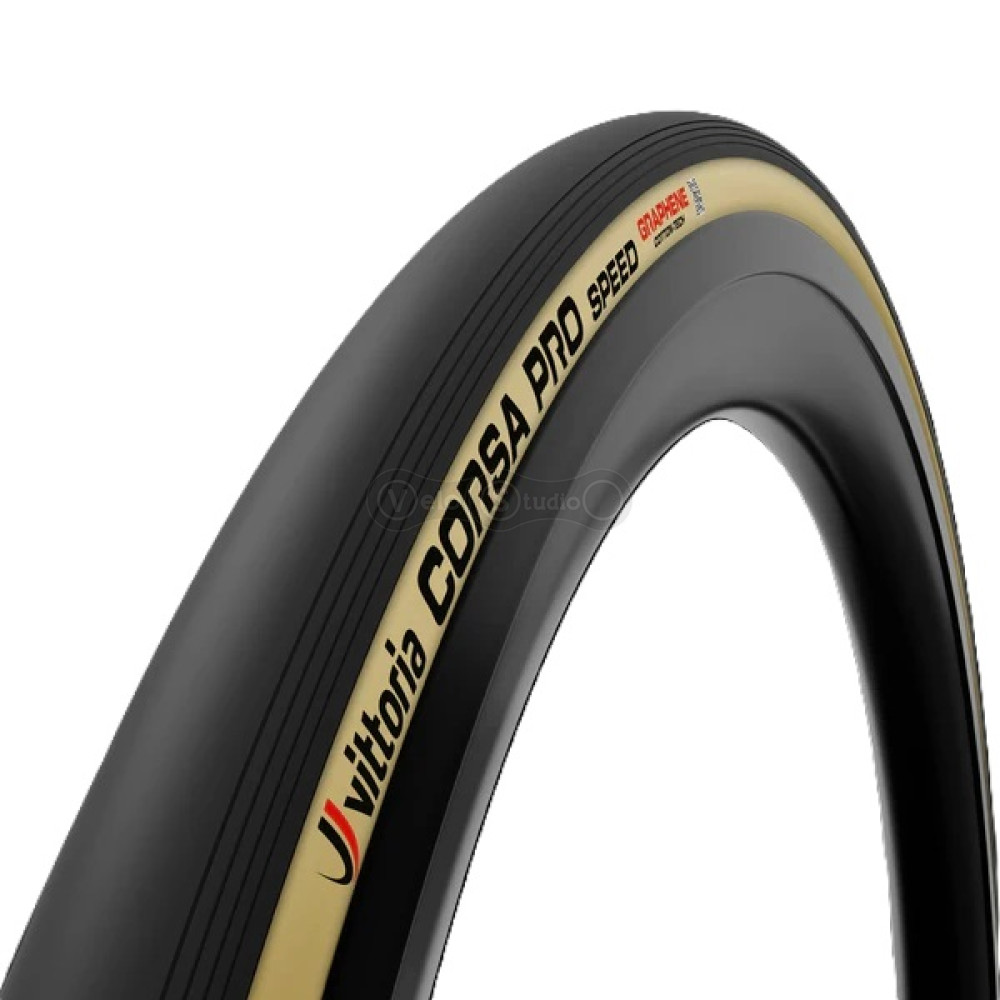 Вело покришка Vittoria Corsa Pro Speed 700x26c TLR, бежева боковина