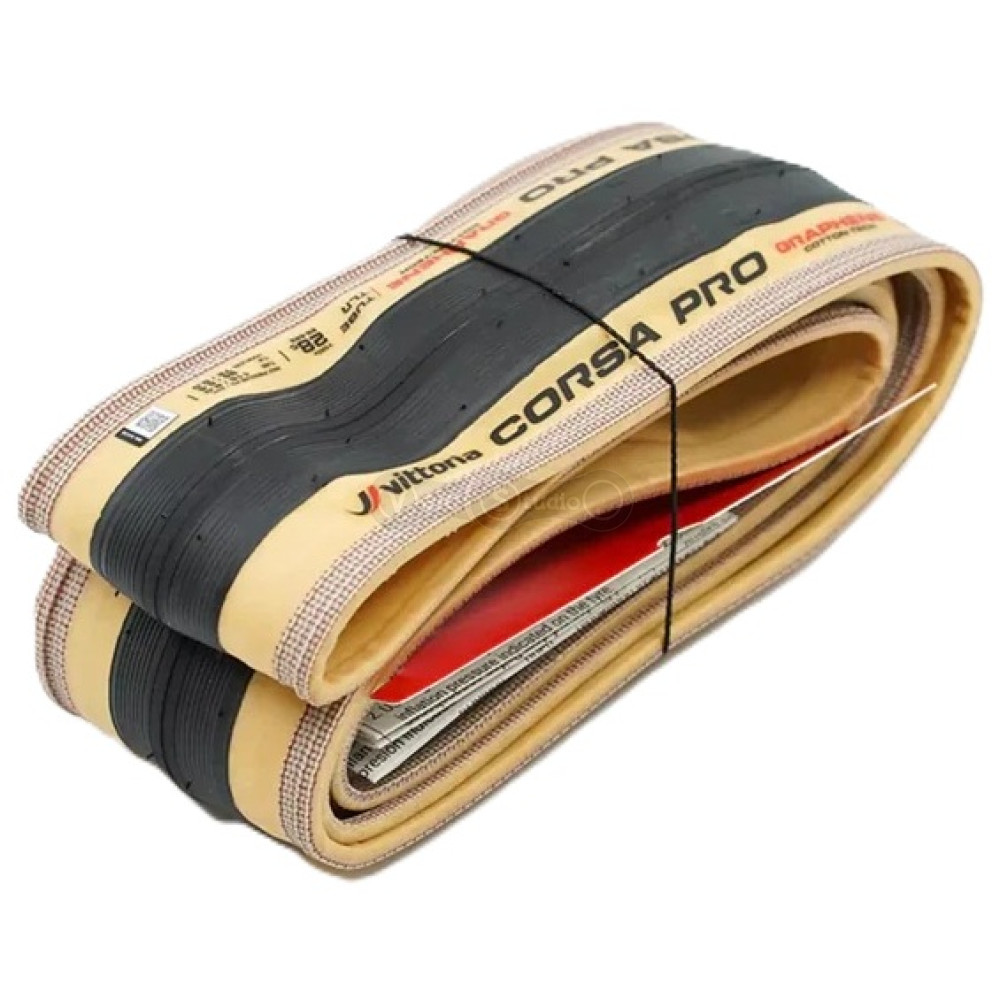 Вело покришка Vittoria Corsa Pro 700x29c WR TLR для широких ободів, бежева боковина