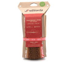 Вело покрышка Vittoria Terreno PRO T50 mixed 700x40c, бежевая боковина