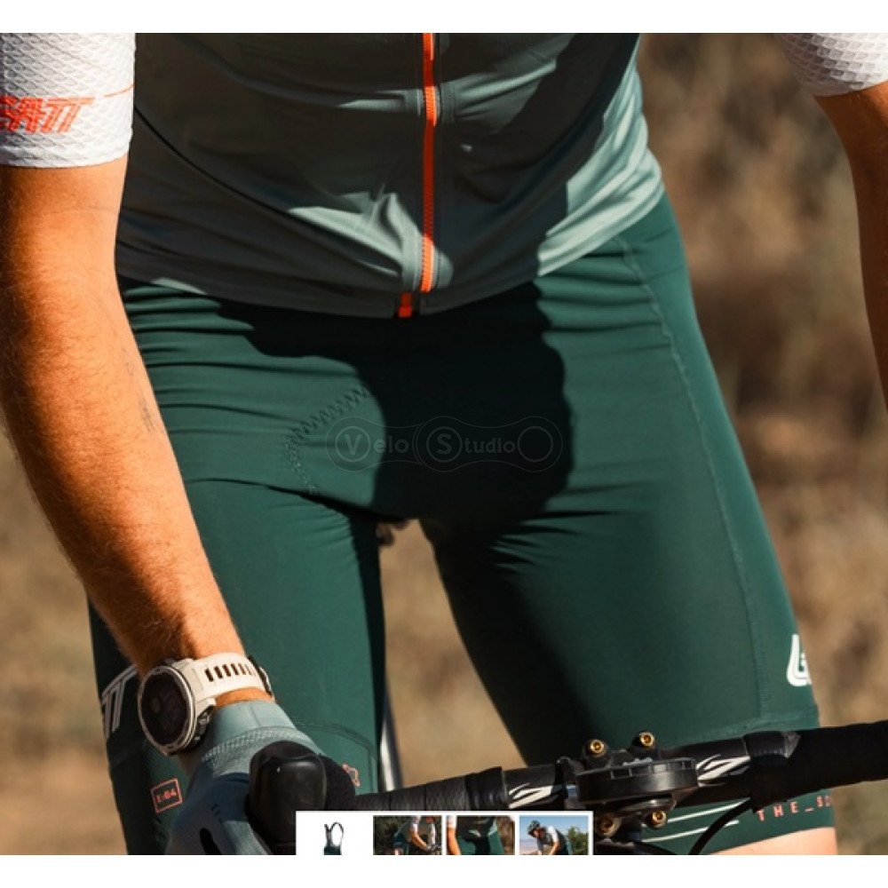 Вело шорти LEATT MTB 6.0 Endurance Bib Short [Green], 34