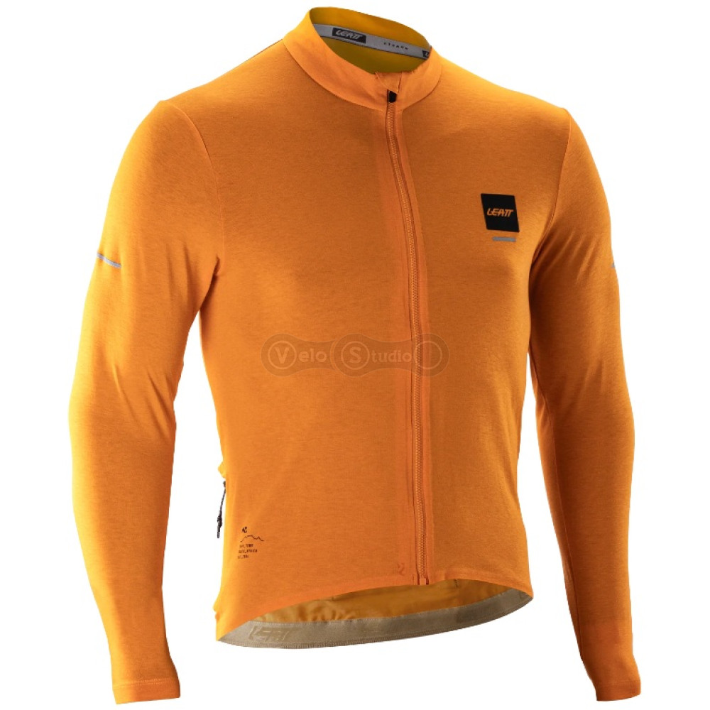 Вело джерси LEATT MTB 4.0 Endurance LS Jersey [Lager Yellow], M