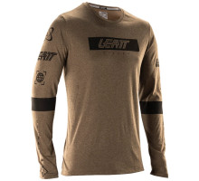 Вело джерси LEATT MTB 3.0 Gravity LS Jersey [Loam Brown], L