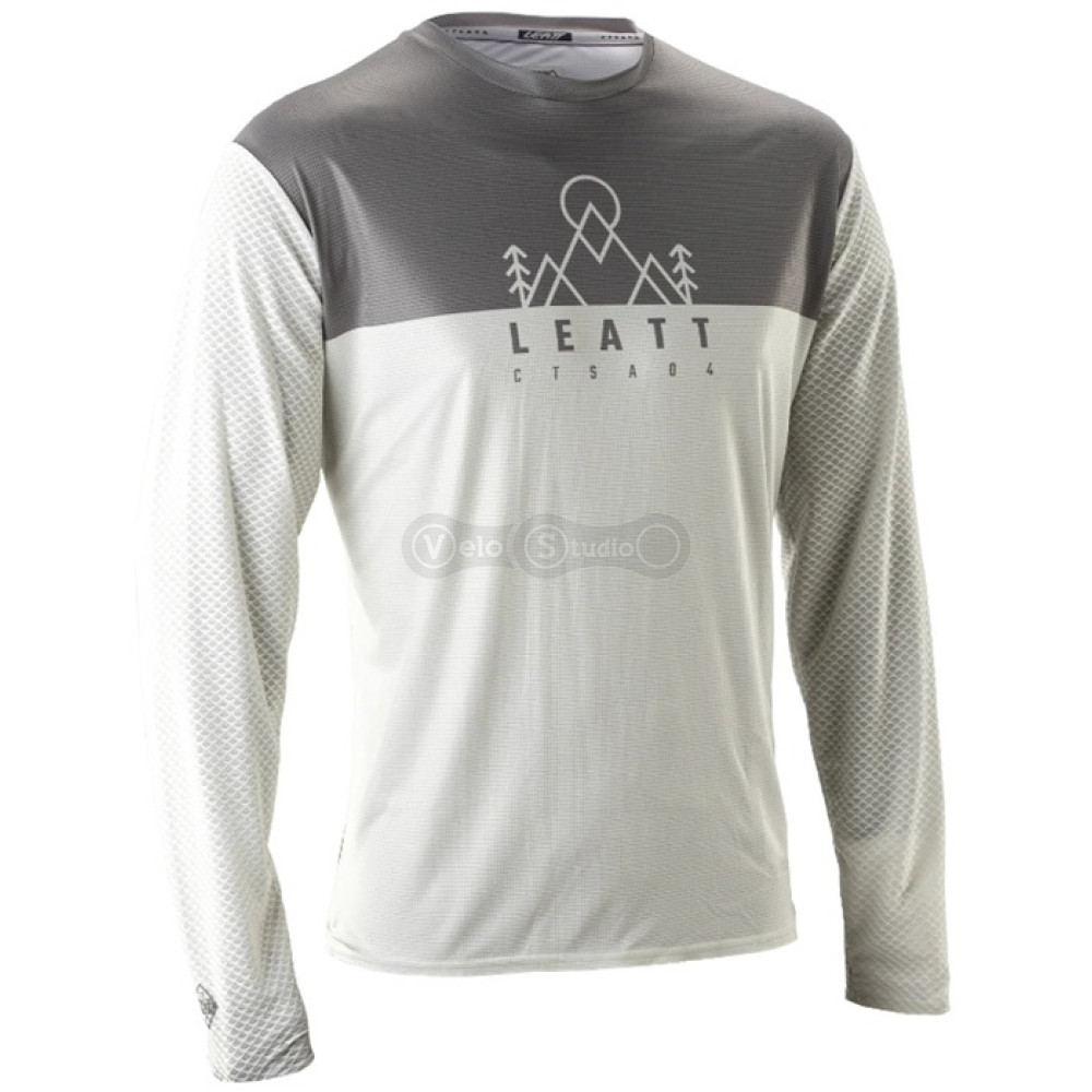 Вело джерси LEATT MTB 3.0 Trail LS Jersey [Cream White], L