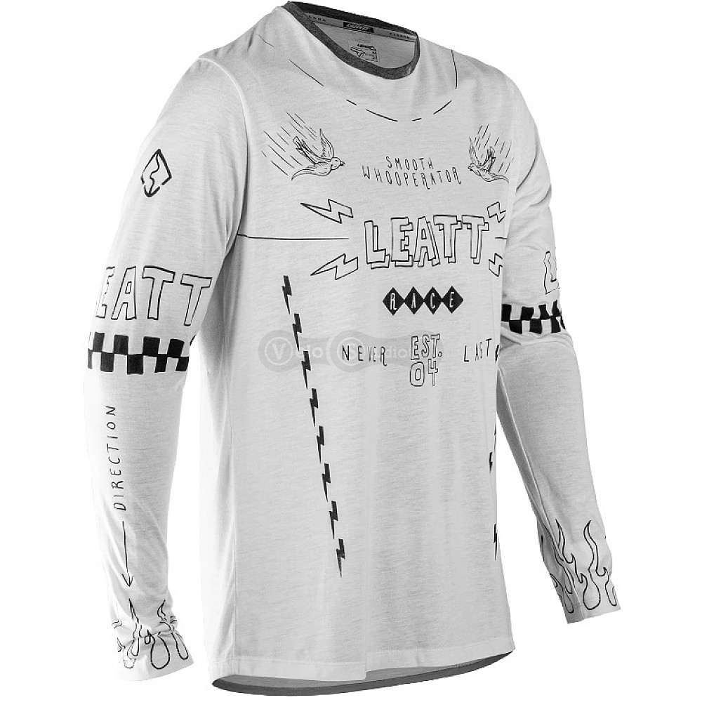 Вело джерси LEATT MTB 3.0 Gravity Jersey [Cream White], M