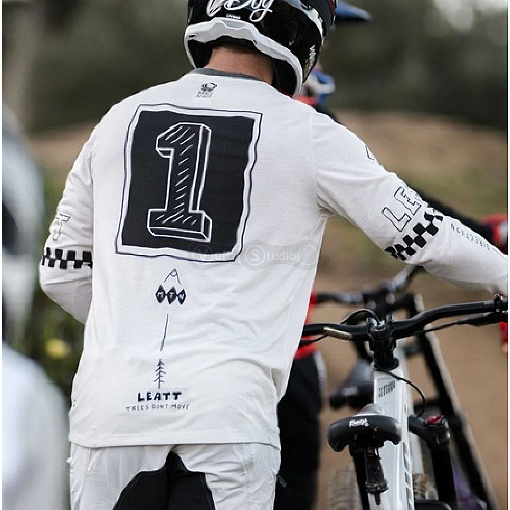 Вело джерси LEATT MTB 3.0 Gravity Jersey [Cream White], M