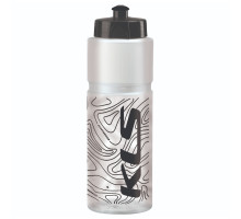 Фляга KLS Trace Trail 750 мл черно-белая