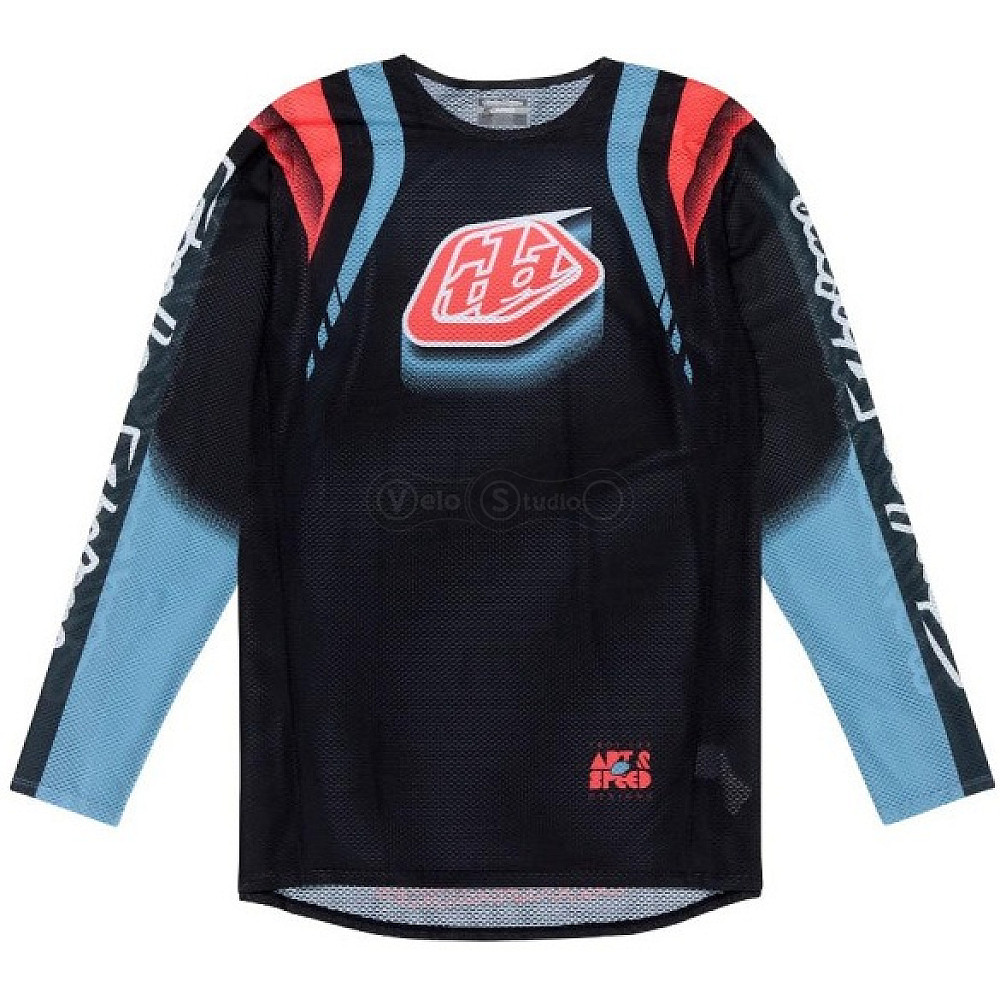 Мото джерси TLD SE Pro Air Jersey; Swarm [Black/Smoke] SM