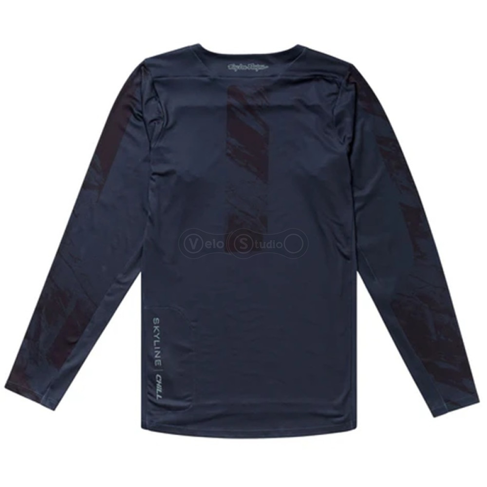 Вело джерси TLD Skyline LS Chill Jersey; Rockslide [Obsidian] MD