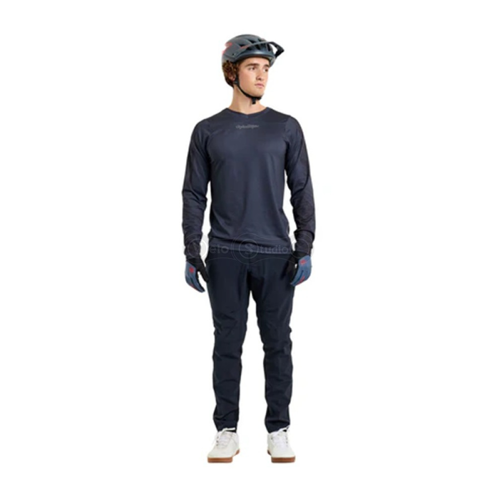Вело джерси TLD Skyline LS Chill Jersey; Rockslide [Obsidian] MD