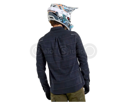 Рубашка TLD Grind Flannel Yd Plaid [Carbon] SM