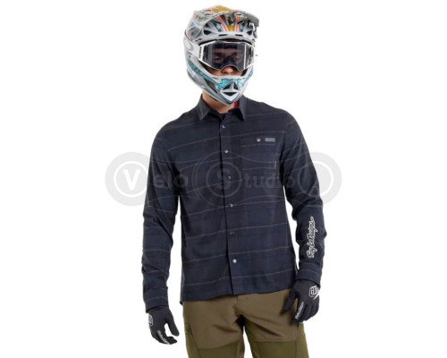 Рубашка TLD Grind Flannel Yd Plaid [Carbon] MD