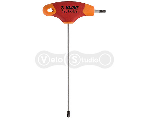 Ключ Unior Tools с профилем TORX с Т-образной рукояткой TX 40 RED