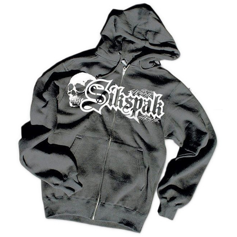 Толстовка SIKSPAK ZIP Hoodie - BURNCRUSHER [Black], M