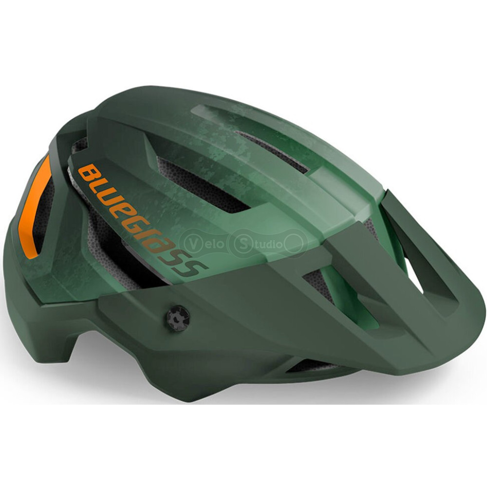 Вело шлем BLUEGRASS ROGUE CE GREEN ORANGE | MATT M (56-58)