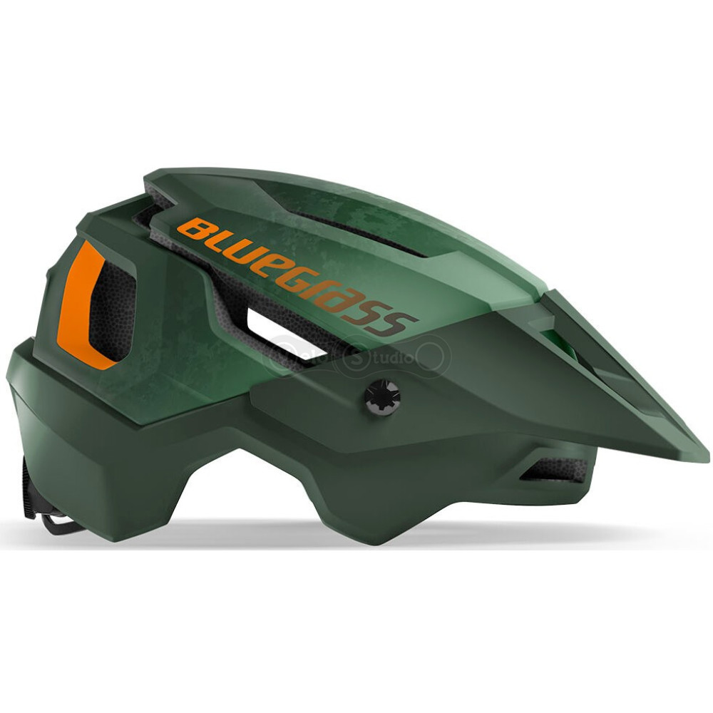 Вело шлем BLUEGRASS ROGUE CE GREEN ORANGE | MATT M (56-58)