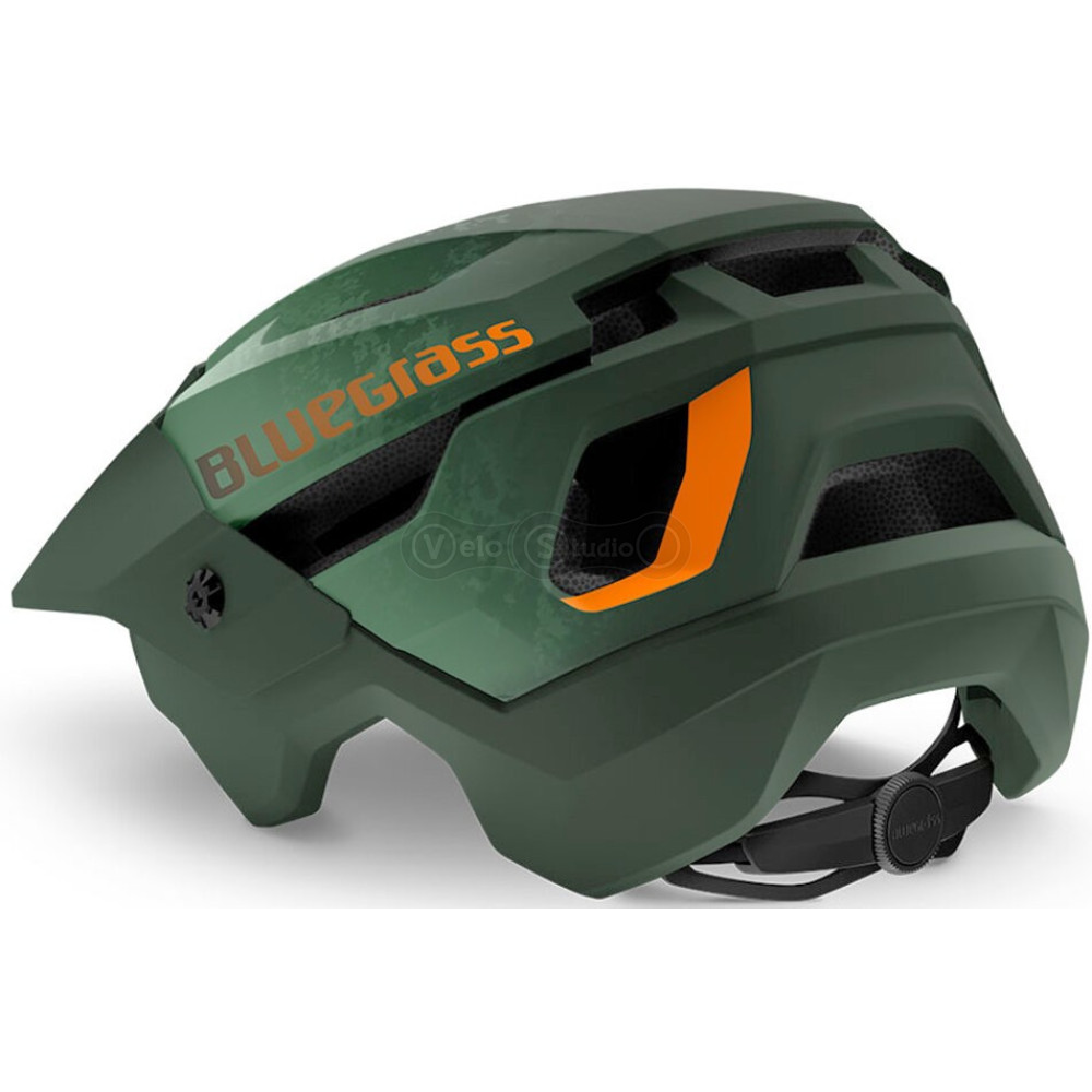 Вело шлем BLUEGRASS ROGUE CE GREEN ORANGE | MATT M (56-58)