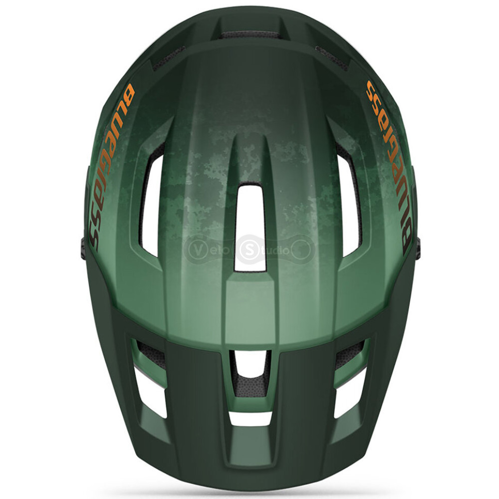 Вело шлем BLUEGRASS ROGUE CE GREEN ORANGE | MATT S (52-56)