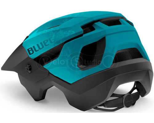Вело шолом BLUEGRASS ROGUE CE PETROL BLUE | MATT M (56-58)