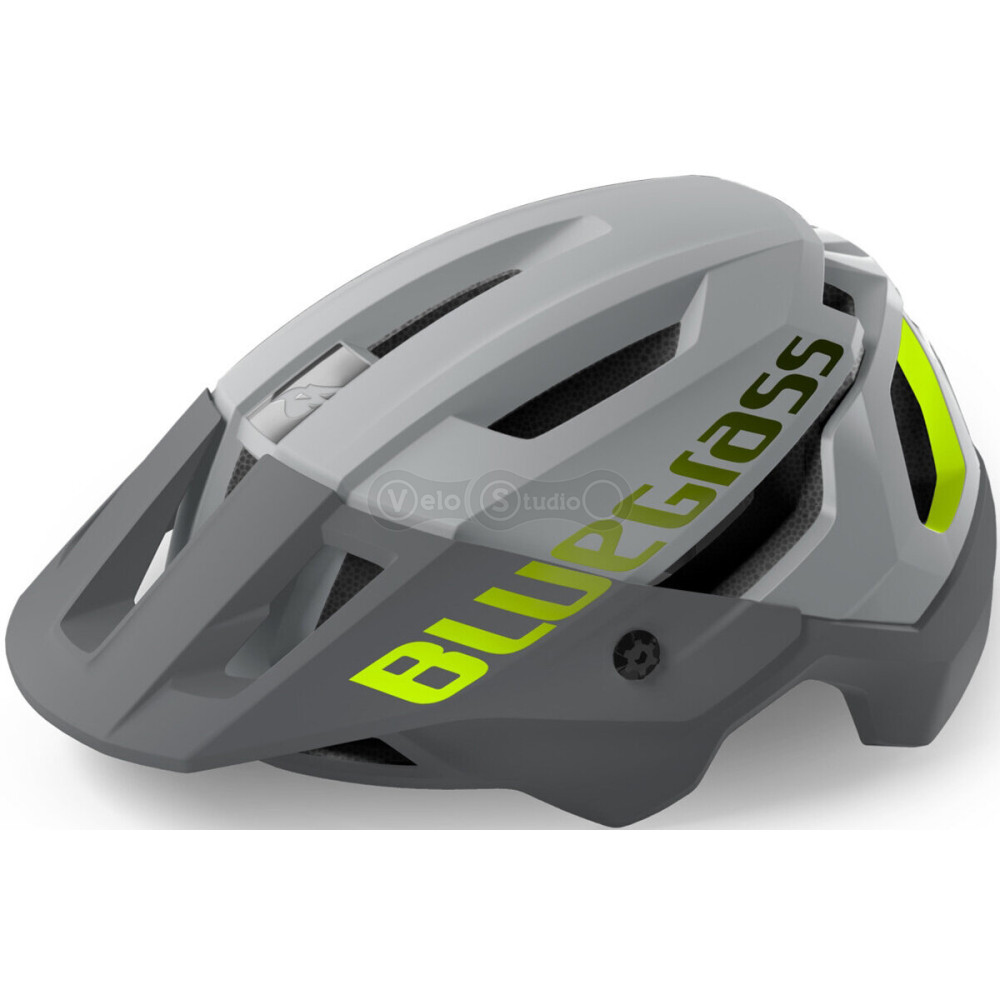 Вело шолом BLUEGRASS Rogue Core MIPS CE Gray Fluo Yellow|Matt Glossy S (52-56)