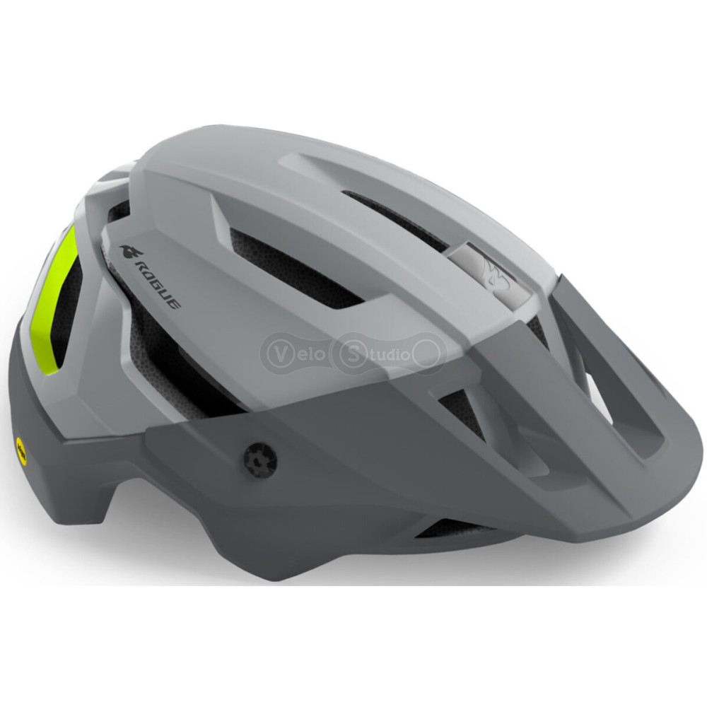 Вело шолом BLUEGRASS Rogue Core MIPS CE Gray Fluo Yellow|Matt Glossy S (52-56)
