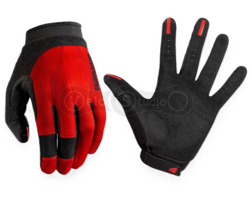 Вело рукавички BLUEGRASS React Red XS